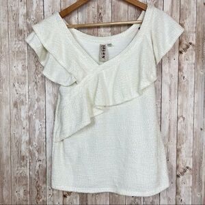 Dolan Sleeveless Ruffle Top Size Medium Petite